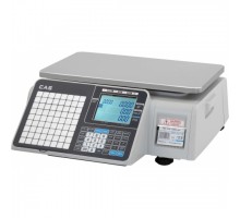 Весы торговые CAS CL3000J-30B (TCP/IP) с печатью этикеток