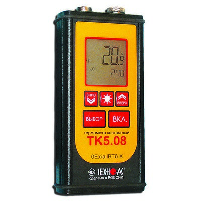 TERMOMETR BILAN ALOQA PORTLASHGA QARSHI TK-5.08