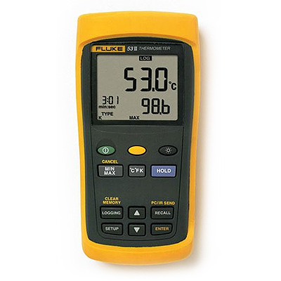 FLUKE 53 II HARORAT O'LCHAGANINI KO'RADI